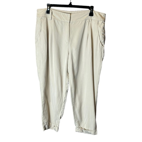 Mint Velvet Brand Cropped Pants 16 - Picture 1 of 10